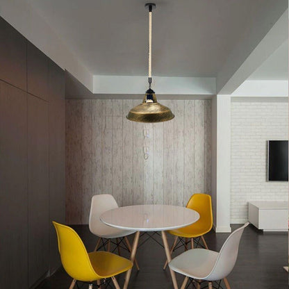 Hemp Rope Pendant Light - E27 Base ~5445-1