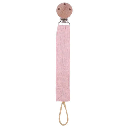 Beech Pacifier Clip for Soothing Baby - Cotton & Hemp