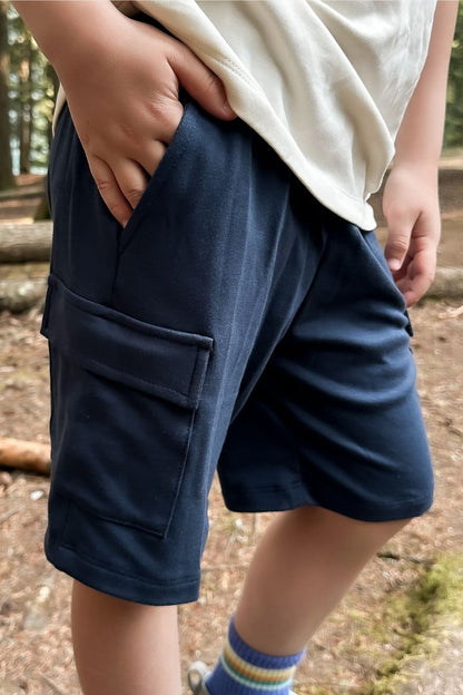 Youth Bamboo Cargo Shorts