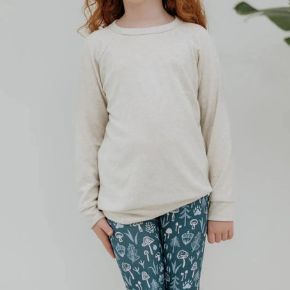 Youth Bamboo Raglan Pullover